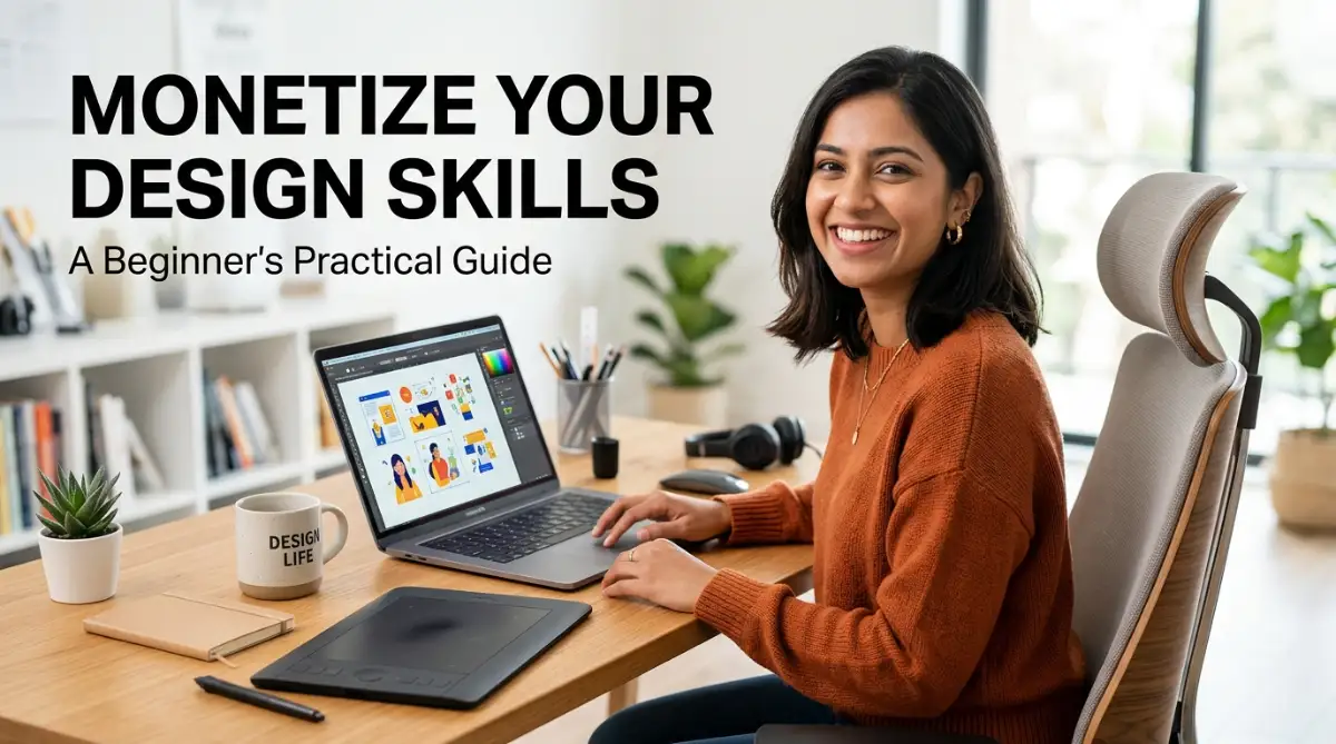 How to Monetize Graphic Design Skills as a Beginner: A Practical Guide